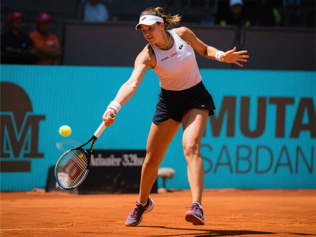 萨巴伦卡强势直落两盘击败布林科娃,挺进马德里WTA1000赛事32强 萨巴伦卡强势直落两盘击败布林科娃,挺进马德里WTA1000赛事32强