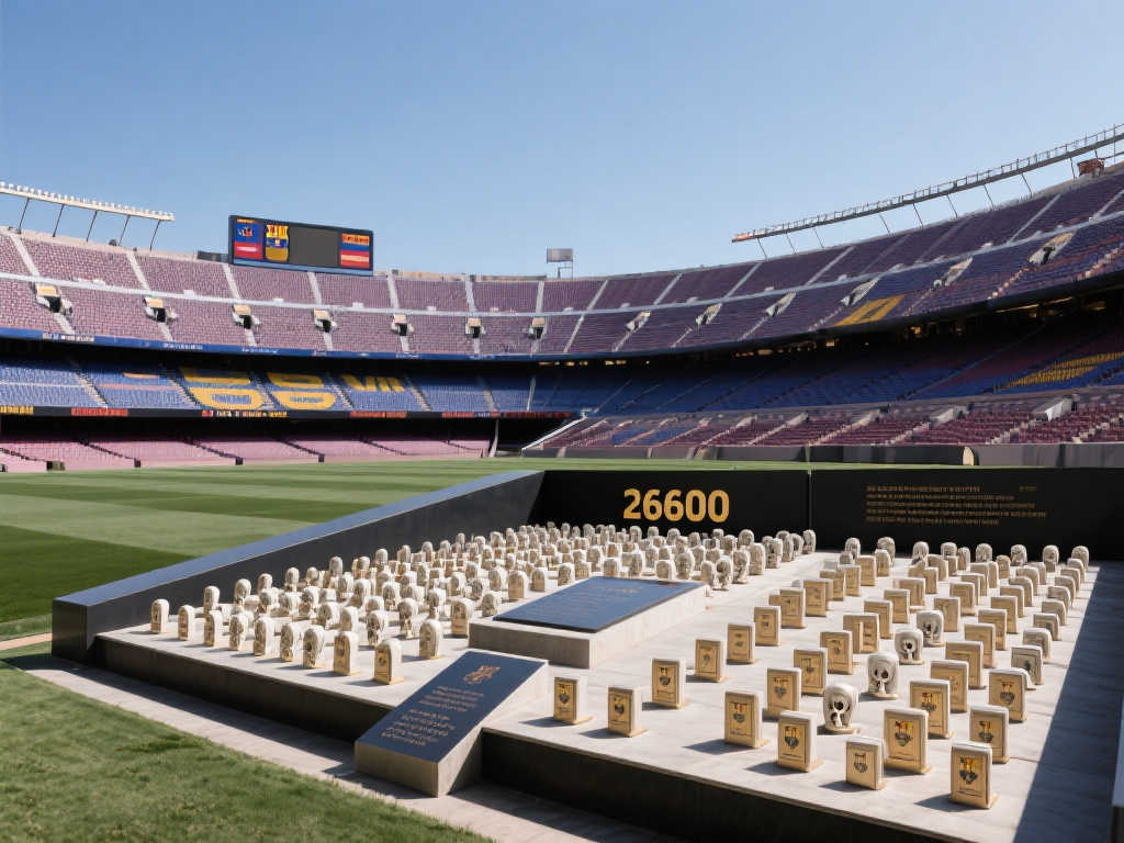 独特设计!巴萨新主场将设26600个球迷骨灰存放区 独特设计!巴萨新主场将设26600个球迷骨灰存放区